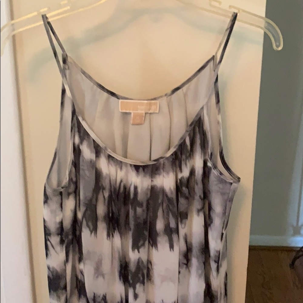 Michael Kors Black & white tie dye sundress